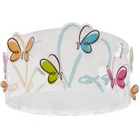 Dalber Dalber Butterfly fehér-színes gyerek mennyezeti lámpa (DA-62146) E27 2 izzós IP20
