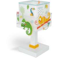 Dalber Dalber Happy Jungle fehér-színes gyerek asztali lámpa (DA-63311) E14 1 izzós IP20