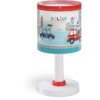 Dalber Dalber Police fehér-színes gyerek asztali lámpa (DA-60611) E14 1 izzós IP20