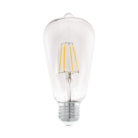 Eglo Eglo E27 LED izzó 7W 2700 Kelvin-60W-ot kiváltó átlátszó filament LED izzó (EG-110012) E27