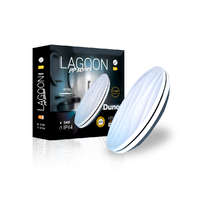 Fénymánia Fénymánia Lagoon PP Dune fehér vízvédett LED mennyezeti lámpa (LEDM-4474) LED 1 izzós IP44
