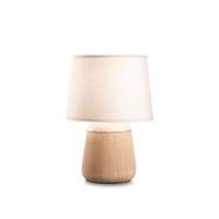Ideal Lux Ideal Lux Kali fehér-barna asztali lámpa (IDE-245331) E14 1 izzós IP20
