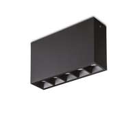Ideal Lux Ideal Lux Lika Surface fekete LED mennyezeti lámpa (IDE-244884) LED 5 égős IP20