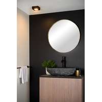 Lucide Lucide Brice fekete LED fürdőszobai mennyezeti lámpa (LUC-28117/11/30) LED 1 izzós IP44