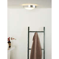 Lucide Lucide Fresh króm-fehér fürdőszobai mennyezeti lámpa (LUC-79158/01/12) E27 1 izzós IP44