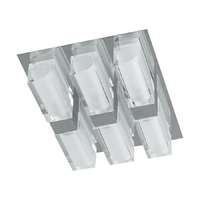 Luxera Luxera Casius króm-fehér mennyezeti lámpa (LUX-8033) G9 6 izzós IP20