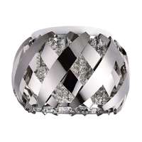 Luxera Luxera Stratoss króm-átlátszó kristály mennyezeti lámpa (LUX-46068) G9 6 izzós IP20