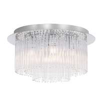 Nova Luce Nova Luce Rosarno króm-átlátszó kristály mennyezeti lámpa (NL-9180891) G9 6 izzós IP20