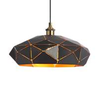 Prezent Prezent Catania arany-fekete függesztett lámpa (PRE-46310) E27 1 izzós IP20