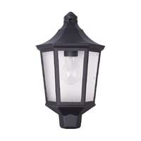 Prezent Prezent Tulsa szürke-fehér kültéri fali lámpa (PRE-31600) E27 1 izzós IP44