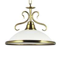 Prezent Prezent Viola fehér-sárgaréz függesztett lámpa (PRE-75350) E27 1 izzós IP20