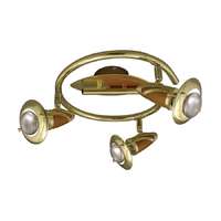 Prezent Prezent Zeus barna-bronz mennyezeti spotlámpa (PRE-336) E14 3 izzós IP20