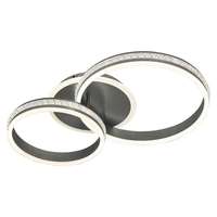 Rábalux Rábalux Avalon alumínium-fehér mennyezeti lámpa (RAB-2229) LED 1 izzós IP20