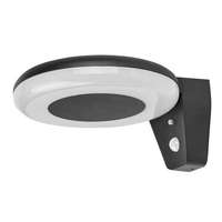 Rábalux Rábalux Certovo fekete-fehér LED kültéri napelemes mozgásérzékelős fali lámpa (RAB-77010) LED 1 izzós IP44