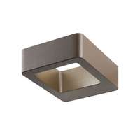 Redo Redo Radeon sötétbarna LED kültéri fali lámpa (RED-90012) LED 1 izzós IP54