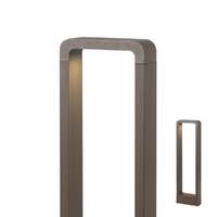 Redo Redo Radeon sötétbarna LED kültéri állólámpa (RED-90014) LED 1 izzós IP54