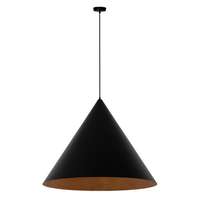 Sigma Sigma Vesuvio fekete-réz függesztett lámpa (SIG-41044) E27 1 izzós IP20