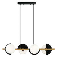 Viokef Viokef Darcy fekete-fehér-bronz LED függesztett lámpa (VIO-4292100) G9 4 izzós IP20