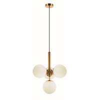 Viokef Viokef Jolin arany-fehér függesztett lámpa (VIO-4259400) G9 4 izzós IP20