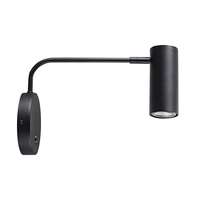 Zuma Zuma Tubo fekete falikar (ZU-20034-BK-N) GU10 1 izzós IP20