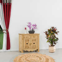 Dobos-Bútor Kft. Harmónia két ajtós két fiókos fenyő komód