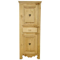 Dobos-Bútor Kft. Harmónia fenyő szekrény két ajtós egy fiókos zsanéros