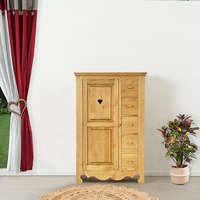 Dobos-Bútor Kft. Harmónia kis fenyő szekrény 2 ajtós 5 fiókos