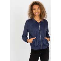 FiatalDivat Steppelt cipzáras bomber dzseki modell 22588 sötétkék