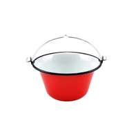 Perfect Home Zománcozott tálaló bogrács 0,8liter piros