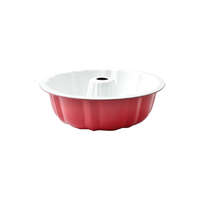 Perfect Home Piros kerek kuglóf sütőforma 25cm