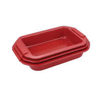 Royalty Line Royalty Line márvány bevonatú tapadásmentes piros tepsi készlet 3 részes