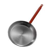 Perfect Home Paella polírozott acél nyeles serpenyő 28cm