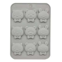 Viva.z Cica,maci és nyuszis szilikon forma