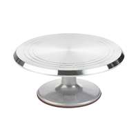 Viva.z Forgó Tálca Torta Díszítéséhez Stabil és Könnyen Tisztítható, 30 cm, 1,8 kg