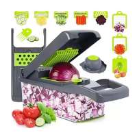 NEWALOR Multifunkciós zöldség és gyümölcs szeletelő 12 IN 1