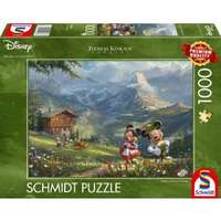 Schmidt Schmidt Disney: Mickey & Minnie in the Alps 1000 db-os puzzle (59938)