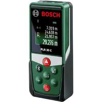 Bosch Bosch lézeres távolságmérő PLR 30 C zöld/fekete, hatótáv 30m, védőtáska, kiskereskedelmi