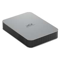 LaCie LaCie Mobile Drive Secure 5 TB, külső merevlemez szürke, USB-C 3.2 (5 Gbit/s)