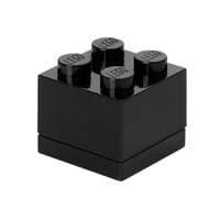 Room Copenhagen Room Copenhagen LEGO Mini Box 4, ebéddoboz fekete