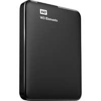 WD WD Elements Portable 1 TB, fekete külső merevlemez, Micro-USB-B 3.2 Gen 1 (5 Gbit/s)