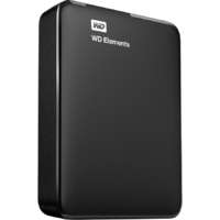 WD WD Elements Portable 2 TB, fekete külső merevlemez, Micro-USB-B 3.2 Gen 1 (5 Gbit/s)