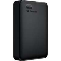 WD WD Elements Portable 5 TB, fekete külső merevlemez, Micro-USB-B 3.2 Gen 1 (5 Gbit/s)
