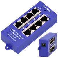 EXTRALINK Extralink 4 Port | Gigabit PoE Injector | 4x 1000Mb/s RJ45