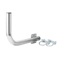 EXTRALINK Extralink B300 | Left balcony handle | with u-bolts M8, steel, galvanized