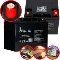 EXTRALINK Extralink AGM 12V 40Ah | Accumulator | maintenance free