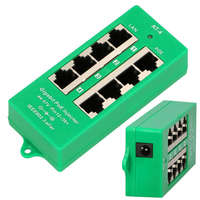 EXTRALINK Extralink 4 Portowy | Gigabit PoE Injector | Active, 4 ports Gigabit 802.3at/af, Mode A