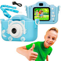 EXTRALINK Extralink Kids Camera H27 Single Blue | Camera | 1080P 30fps, 2.0" screen