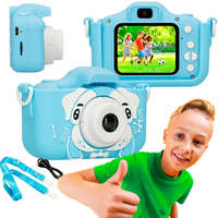 EXTRALINK Extralink Kids Camera H28 Dual Blue | Camera | 1080P 30fps, 2.0" screen