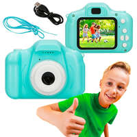 EXTRALINK Extralink Kids Camera H20 Blue | Camera | 1080P 30fps, 2.0" screen