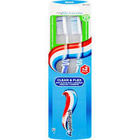 Aquafresh Aquafresh fogkefe 2 db Clean&Flex Medium
